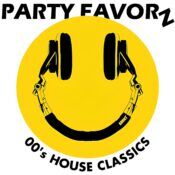 Smiley face made out of headphone for the cover art of 00's Dance & House Classics