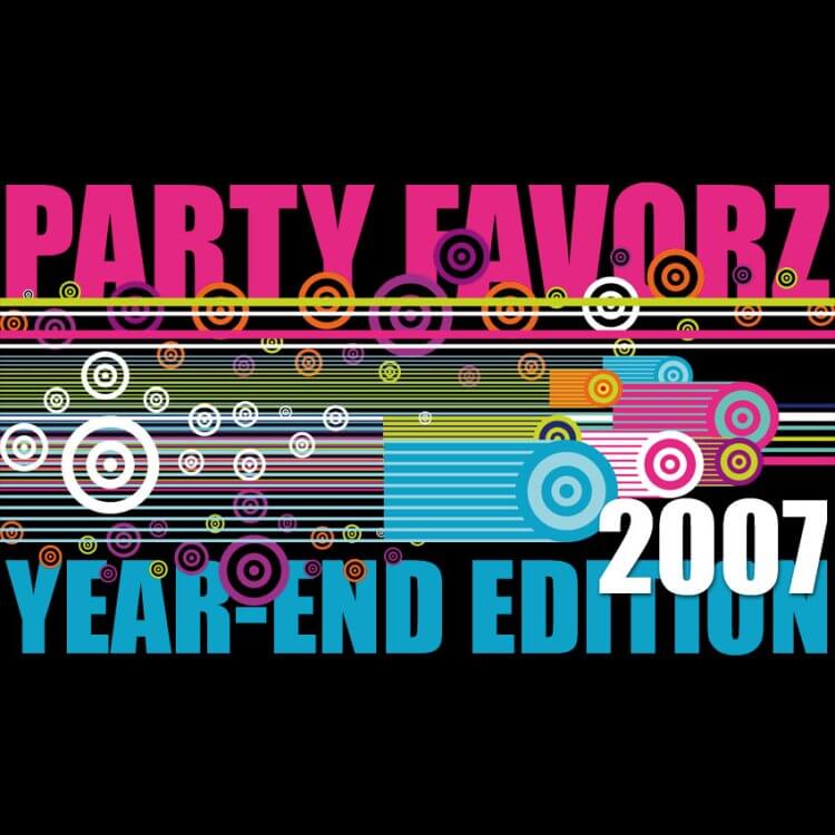 Coverart for the Top Dance Songs of 2007 Volume 1 with an abstract multicolor background