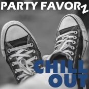 Two legs wearing Converse sneakers casually crossed in a relaxing position for the cover art of Chill Out